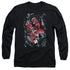 SUPERMAN/HEAT BLAST - L/S ADULT 18/1 - BLACK