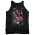 SUPERMAN/HEAT BLAST - ADULT TANK - BLACK