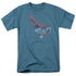SUPERMAN/SCRIBBLE & SOAR - S/S ADULT 18/1 - SLATE