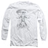 SUPERMAN/SUPER SKETCH - L/S ADULT 18/1 - WHITE