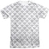 SUPERMAN/SHIELDS ALL OVER (FRONT/BACK PRINT) -  S/S ADULT POLY CREW - MULTI