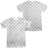SUPERMAN/SHIELDS ALL OVER (FRONT/BACK PRINT) -  S/S ADULT POLY CREW - MULTI