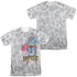 SUPERMAN/CLASSIC (FRONT/BACK PRINT) -  S/S ADULT POLY CREW - MULTI