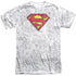 SUPERMAN/CLASSIC REPEAT (FRONT/BACK PRINT) -  S/S ADULT POLY CREW - MULTI