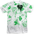 SUPERMAN/IN YOUR FACE (FRONT/BACK PRINT) -  S/S ADULT POLY CREW - MULTI