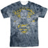 SUPERMAN/STAND YOUR GROUND (FRONT/BACK PRINT) -  S/S ADULT POLY CREW - MULTI