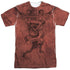 SUPERMAN/JUSTICE UPHELD (FRONT/BACK PRINT) -  S/S ADULT POLY CREW - MULTI
