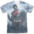 SUPERMAN/LIGHT OF THE SUN (FRONT/BACK PRINT) -  S/S ADULT POLY CREW - MULTI