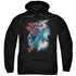 SUPERMAN/ANNUAL #1 COVER - ADULT PULLOVER HOODIE - BLACK