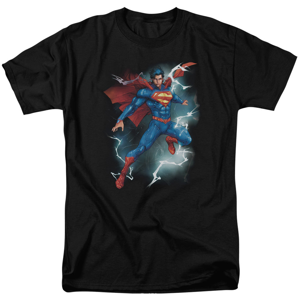 SUPERMAN/ANNUAL #1 COVER - S/S ADULT 18/1  -  BLACK