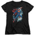 SUPERMAN/ANNUAL #1 COVER - S/S WOMENS TEE - BLACK