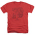 SUPERMAN/CODE RED - ADULT HEATHER - RED