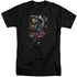 SUPERMAN/FLYING DETERMINATION - S/S ADULT TALL 18/1 - BLACK