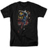 SUPERMAN/FLYING DETERMINATION - S/S ADULT 18/1  -  BLACK