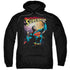SUPERMAN/VICTORY - ADULT PULLOVER HOODIE - BLACK