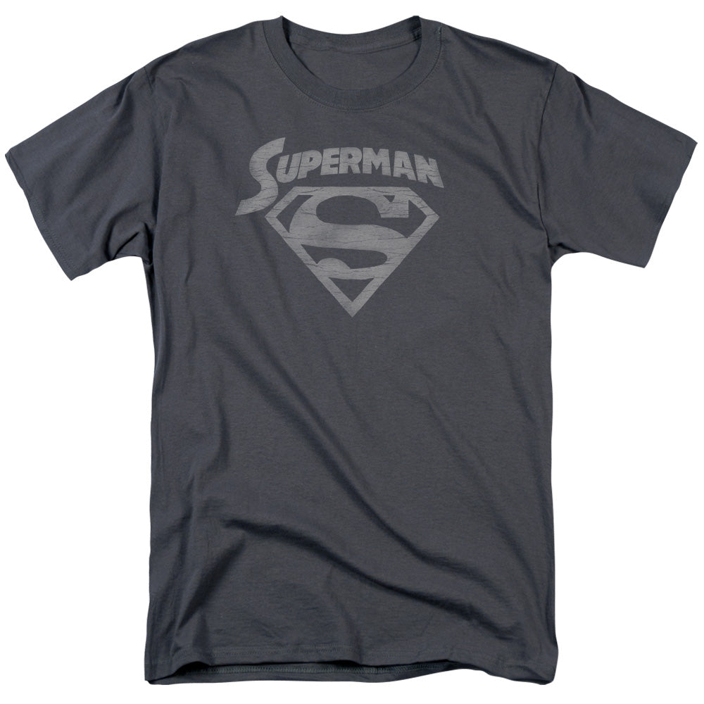 SUPERMAN/SUPER ARCH - S/S ADULT 18/1 - CHARCOAL