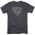 SUPERMAN/SUPER ARCH - S/S ADULT 18/1 - CHARCOAL