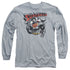 SUPERMAN/SUPER KO -  L/S ADULT 18/1  - ATHLETIC HEATHER
