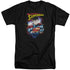 SUPERMAN/GLAM - S/S ADULT TALL 18/1 - BLACK