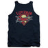 SUPERMAN/CHAIN BREAKING - ADULT TANK - NAVY