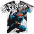 SUPERMAN/TO INFINITY (FRONT/BACK PRINT) - S/S ADULT POLY CREW - MULTI