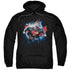 SUPERMAN/STARDUST - ADULT PULLOVER HOODIE - BLACK