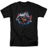 SUPERMAN/STARDUST - S/S ADULT 18/1  -  BLACK