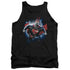 SUPERMAN/STARDUST - ADULT TANK - BLACK