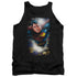 SUPERMAN/IN THE SKY - ADULT TANK - BLACK