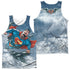 SUPERMAN/IN FORMATION (FRONT/BACK PRINT) - ADULT POLY TANK TOP - MULTI