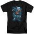 SUPERMAN/STORMY FLIGHT - S/S ADULT TALL 18/1 - BLACK