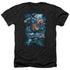 SUPERMAN/STORMY FLIGHT - ADULT HEATHER - BLACK