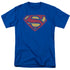 SUPERMAN/SUPER ROUGH - S/S ADULT 18/1 - ROYAL BLUE