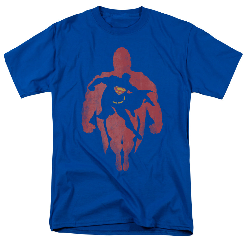 SUPERMAN/SUPER KNOCKOUT - S/S ADULT 18/1  -  ROYAL BLUE