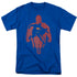 SUPERMAN/SUPER KNOCKOUT - S/S ADULT 18/1  -  ROYAL BLUE