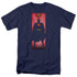 SUPERMAN/BLOCK - S/S ADULT 18/1  -  NAVY