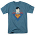 SUPERMAN/SIMPLE SUPES - S/S ADULT 18/1 - SLATE
