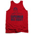 SUPERMAN/WAS RIGHT - ADULT TANK - RED