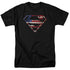 SUPERMAN/SUPER PATRIOT - S/S ADULT 18/1  -  BLACK