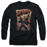 SUPERMAN/LIFT UP -  L/S ADULT 18/1  - BLACK