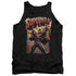 SUPERMAN/LIFT UP - ADULT TANK - BLACK