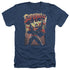 SUPERMAN/LIFT UP - ADULT HEATHER - NAVY