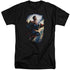 SUPERMAN/CK SUPERSTAR - S/S ADULT TALL 18/1 - BLACK