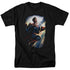 SUPERMAN/CK SUPERSTAR - S/S ADULT 18/1  -  BLACK