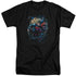 SUPERMAN/BREAKING SPACE - S/S ADULT TALL 18/1 - BLACK