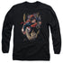 SUPERMAN/ORBIT -  L/S ADULT 18/1  - BLACK