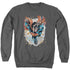 SUPERMAN/WITHIN MY GRASP - ADULT CREWNECK SWEATSHIRT - CHARCOAL