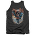 SUPERMAN/WITHIN MY GRASP - ADULT TANK - CHARCOAL
