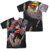 SUPERMAN/UP UP (FRONT/BACK PRINT) - S/S ADULT POLY CREW - MULTI