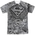 SUPERMAN/ROCK & RUMBLE (FRONT/BACK PRINT) - S/S ADULT POLY CREW - MULTI